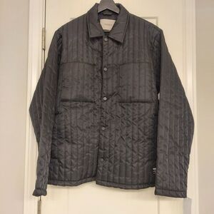 Hudson Jeans Men's Black Quilted Coat Size L